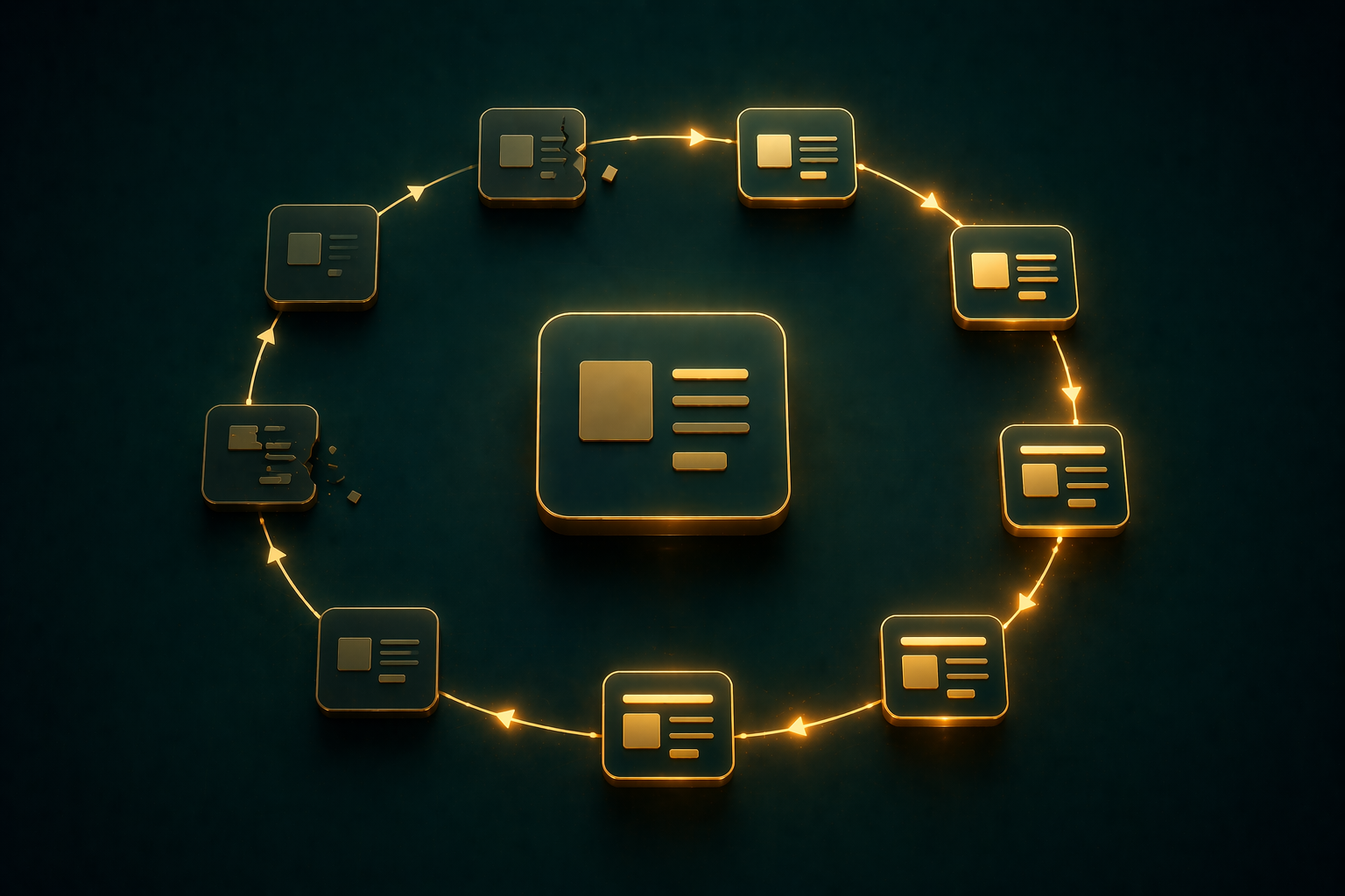 Managed website support image showing collaboration and planning